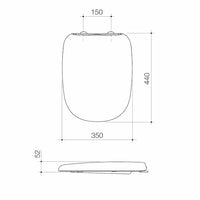 Contura II Soft Close Toilet Seat