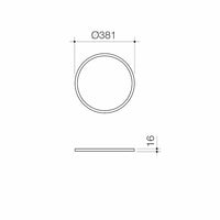 Liano II 400mm Round Basin Dress Ring