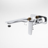 Contura II Wall Basin/Bath Mixer 180mm - Trim Kit