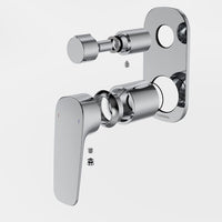 Contura II Bath/Shower Mixer with Diverter - Trim Kit