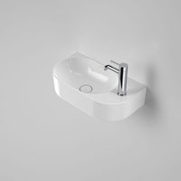 Liano II Hand Wall Basin (1 Tap Hole) - Matte Pink (Special Order)