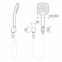 Luna Multifunction Hand Shower