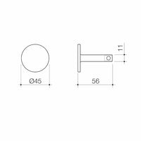 Urbane II Universal Robe Hook