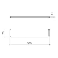 Urbane II Universal Towel Rail