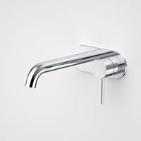 Liano II 175mm Wall Basin / Bath Mixer - Rounded Cover Plate - Gunmetal - Sales Kit