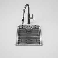 Urbane II Single Bowl Sink with Liano II Pull Out Sink Mixer