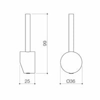 Liano II Sink Mixer Handle
