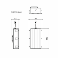 Liano II - Sensor Wall Mounted Soap Dispenser Kit