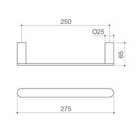 Urbane II Hand Towel Rail