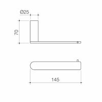 Urbane II Toilet Roll Holder