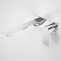 Urbane II 220mm Wall Basin / Bath Mixer - Rectangular Cover Plate - Gunmetal - Sales Kit - LF
