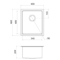 Urbane II Single Bowl Sink
