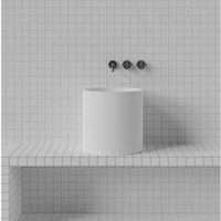 MAINSWATER Halo Tall Bench Basin 400dia x 400h