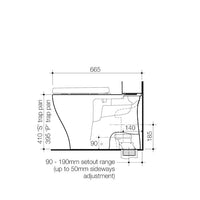 Luna Cleanflush® Close Coupled S Trap + Uni-Orbital® Pan