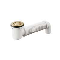 Bath Bend Pop Down With Connector