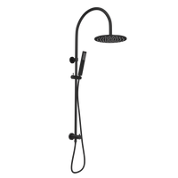 Elysian Gooseneck Shower Rail Set