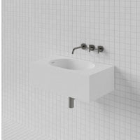 MAINSWATER Harper Wall Basin 700 x 400 x 220 With Overflow