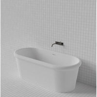 MAINSWATER Rippu Bath 1,550 x 700 x 550 Freestanding Bath With Overflow