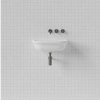 MAINSWATER Rippu Wall Basin With Overflow 550 x 395 x 150