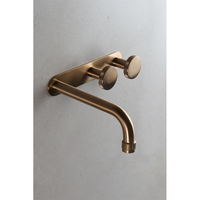 Brodware Yokato Disc Wall Set with 150mm Spout & Backplate - Roma Bronze PVD 1.9305.02.6.57