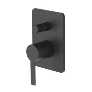 Greens Optima Shower/Bath Diverter Mixer Matte Black