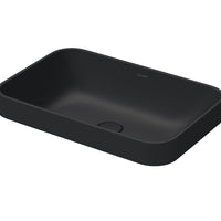 DURAVIT Happy D.2 Plus Washbowl 600x400mm NTH, no O/F, Waste Inc., Ground | The Source - Bath • Kitchen • Homewares