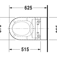 Duravit Darling New Sensowash E Wall Mount Kit