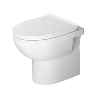 Duravit Durastyle Basic Rimless Floorstanding Toilet Kit - Includes Pan, Seat