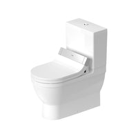 Duravit Starck 3 BTW Sensowash E Toilet Suite - Includes Pan, Cistern, Seat & Connector