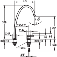 KWC ERA Gravity Spout