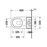 Duravit D-Neo Back to Wall Suite