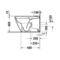 Duravit D-Neo Back to Wall Suite