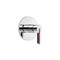 Newform Ergo Wall Mixer Colour - Chrome