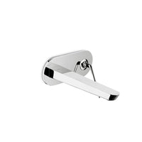 Parisi O'Rama Wall Mixer with Spout on Backplate - Chrome