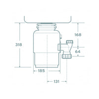 InSinkErator E75 Food Waste Disposer