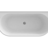 Alegra 1700 Back To Wall Freestanding Bath 1700mm