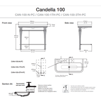 Victoria + Albert Candella 100 Washstand