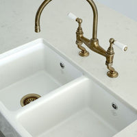 SHAWS Double Bowl 800 Sink | The Source - Bath • Kitchen • Homewares