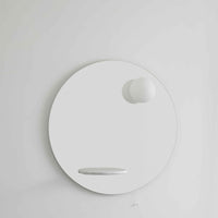 Ex.t Float Mirror White Marble