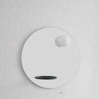 Ex.T Float Mirror Black Marble
