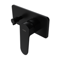 Parisi Loom Wall Mixer with 2-Way Diverter - Matte Black