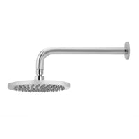 Meir Round Wall Shower 200mm Rose, 300mm Curved Arm