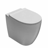 4ALL Senzabrida Floor Mounted Toilet Pan & Soft Close Seat Kit - COLOUR