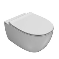 4ALL Senzabrida Wall-Hung Toilet Pan & Soft Close Seat Kit