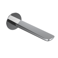 Parisi Slim II Wall Bath Spout 190mm - Chrome