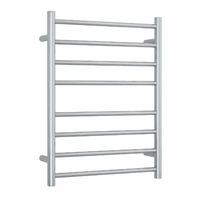 Thermorail SR23M Straight Round Ladder Heated Towel Rail 530 x 700mm