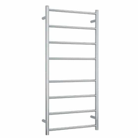 Thermorail SR27M Straight Round Ladder Heated Towel Rail 530 x 1120mm