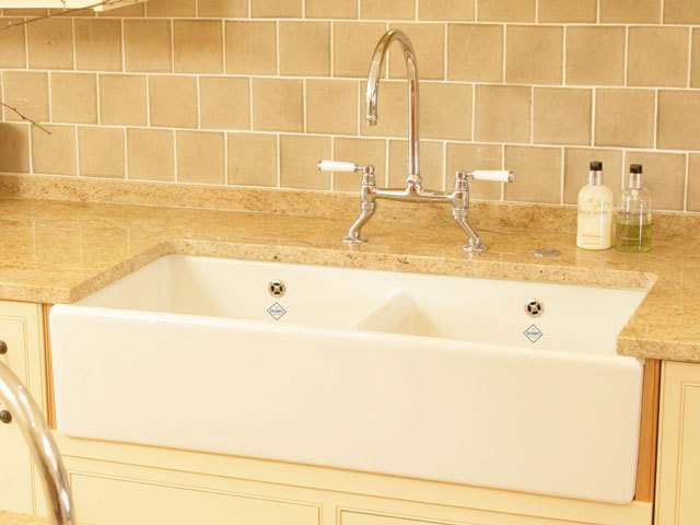 SHAWS Shaker Double 800 Sink | The Source - Bath • Kitchen • Homewares