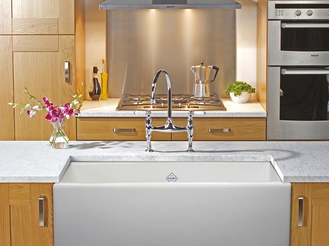 SHAWS Shaker Single 800 Sink | The Source - Bath • Kitchen • Homewares
