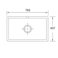 SHAWS Shaker Single 800 Sink | The Source - Bath • Kitchen • Homewares